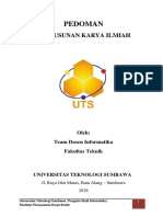 Panduan Skripsi Program Studi Informatika PDF