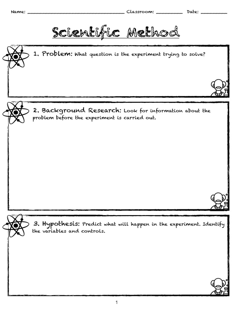 Scientific Method: 1. Problem | PDF | Computers