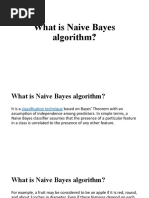 What Is Naive Bayes Algorithm?