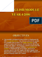 SBT English Module YEAR 4 2006