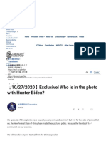 【10 - 27 - 2020】Exclusive! Who is in the photo with Hunter Biden - - GNEWS PDF