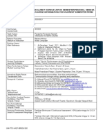 Maklumat Kursus Semasa PPS 1 - 2020 - 21