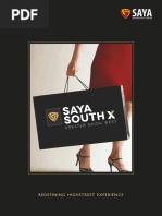 Saya South X Mini Brochure