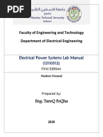 Lab Manual Electrical Power Systems PTUK