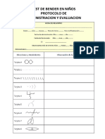 BENDER PROTOCOLO (Niños) ADMINISTRACION y EVALUACION PDF