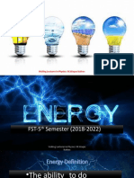 Mechanical Energy and Its Types