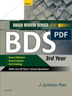 QRS For BDS III Year PDF