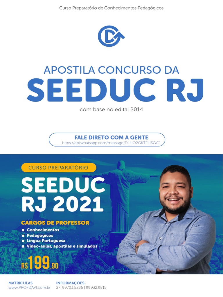 Concurso SEEDUC RJ - 2021 | PDF | Interpretação linguística | Cães