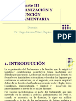 Diapositivas 3 LA ORGANIZACIÓN Y FUNCIÓN PARLAMENTARIA