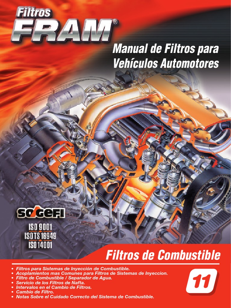 Manual 11 Fram PDF | PDF | Gasolina | Coche