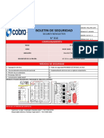 Boletin de Seguridad Nº 0010 - Pruebas de Aislación