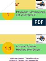 Introduction To Programming and Visual Basic 6