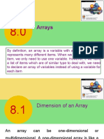 Arrays in VB: Declaring, Dimensioning and Operations