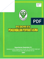 Pedoman Penanggulangan Asma 2009