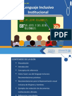 Guía para un lenguaje inclusivo institucional