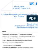 7 Change Management Strategies To Transform Your Projects