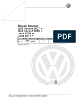 Volkswagen Jetta 05&11 Golf Variant 07&10 (4-Cylinder Diesel Engine 2.0L) PDF