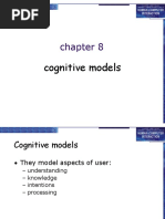 Cognitive Models