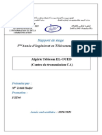 Rapport de Stage