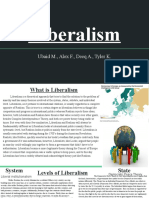 World Politics Liberalism