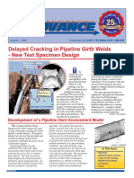 Delayed Cracking in Pipeline Girth Welds