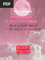 Cosmic Calendar 2021 Pdf Moon Mercury Planet
