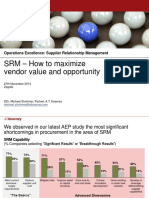 Atk - SRM How To Maximize Vendor Value and Opportunity