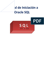 Manual de Iniciación A Oracle SQL