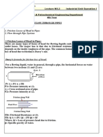 Flow Through Pipes: Friction Losses and Pipe Systems