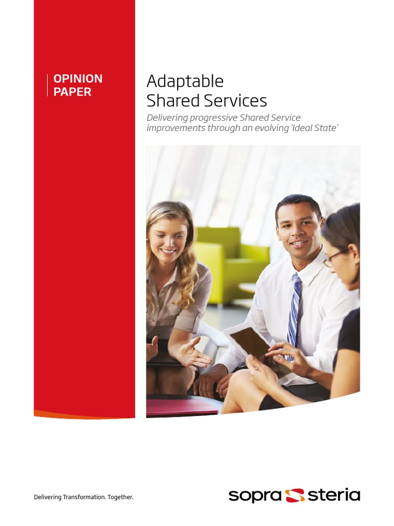 Transforming Public Sector Shared Services | PDF | Mergers And ...