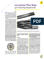 Rotation-Resistant Wire Rope: Handling & Operating Requirements