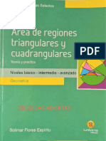 Áreas de Regiones Triangulares y Cuadrangulares