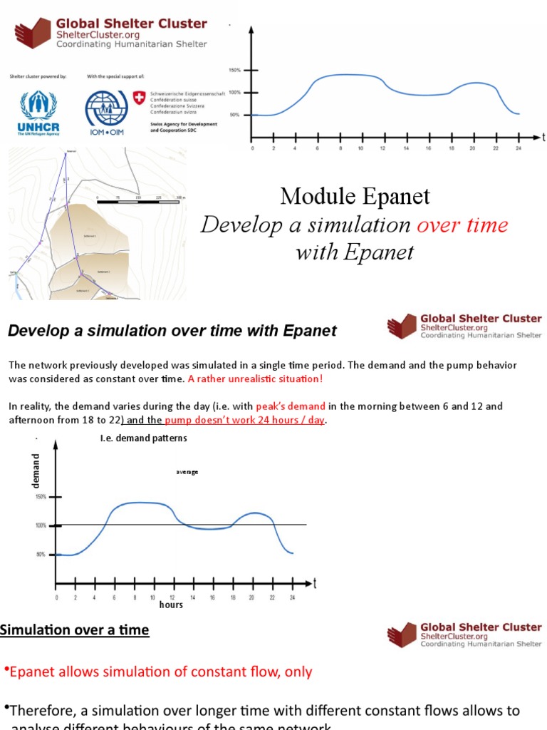 Epanet Time-Based Simulation Guide | PDF | Valve | Simulation