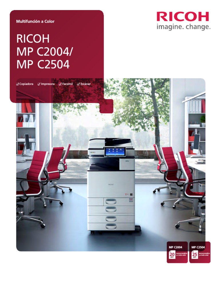 Ricoh MP c2004 c2504 | PDF | Impresora (Computación) | Usuario ...