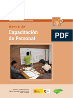 Catastro Capacitacion de Personal PDF