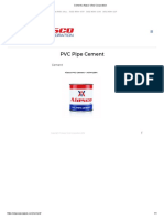 PVC PIPE Cement - Alasco Vinyl Corporation