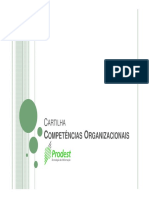 Cartilha Competências Organizacionais