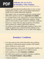 Boyce/Diprima 10 Ed, CH 10.1: Two-Point Boundary Value Problems