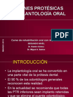 Prótesis Sobre Implantes - Diapositivas de Slideshare (Rehabilitación Oral) PDF