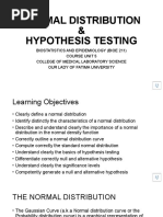 05 - BIOE 211 - Normal Distribution and Hypothesis Testing