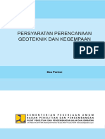 Perencanaan Geoteknik Dan Rawan Kegempaan