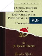 The Sonata Its Form and Meaning As Exemplified in The Piano Sonat - 978144008879