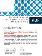 Biomarkers of Inflammation For Sports Injury