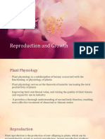 Plant Physiology and Reproduction