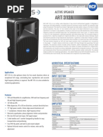 ART 312A: Active Speaker