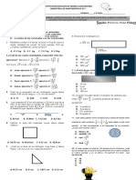 Prueba de Matemáticas Nº1 Octavo 2014 Tipo A