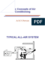 Typical All Air System Explanation With Sketches