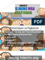 Aking: Kakayahan