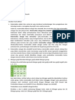 Matematika Sebagai Ilmu Terstruktur Yaitu Matematika Mempelajari Tentang Pola