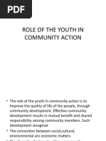 CSC - Role-Of-The-Youth-In-Community-Action